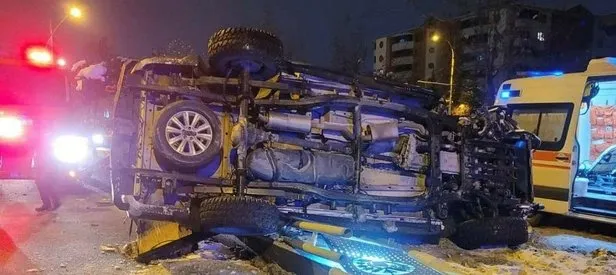 Malatya’da korkunç kaza! 1’i ağır 2 yaralı