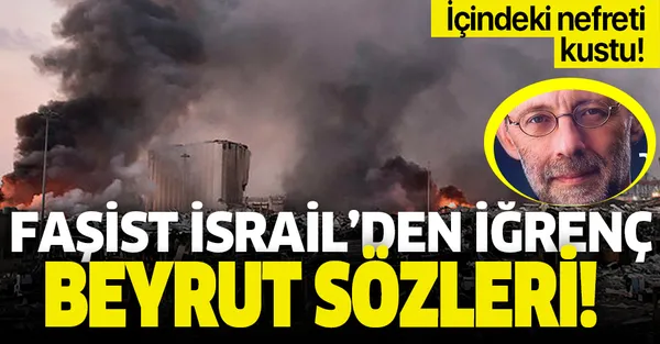 İsrailli politikacı Moshe Feiglin'den skandal Beyrut açıklaması!-1