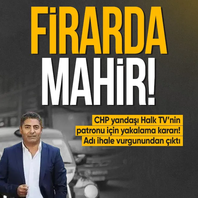 CHP yandaşı Halk TVnin sahibi Cafer Mahiroğlu hakkında yakalama kararı!