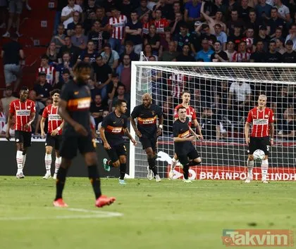 PSV Eindhoven mağlubiyeti sonrası Galatasaray defansına sert eleştiri: Sol kanadı otoban yaptı