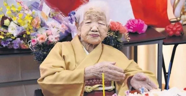 Dünyanın en yaşlı insanı 2 Ocak 1903 doğumlu Kane Tanaka 118. yaş gününü kutladı