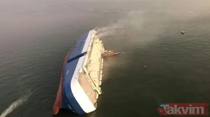 Dünya şokta! Ünlü otomobil firmasının kargo gemisi battı