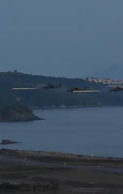 Yerli ve milli silahlar geceyi aydınlattı!