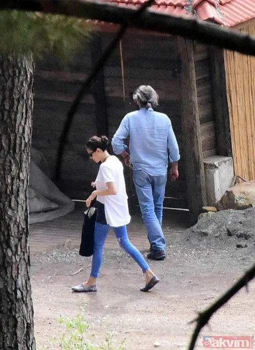 Özgü Namal'ın köy hayatı böyle görüntülendi