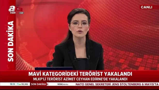 Mavi listedeki terörist Azimet Ceyhan yakalandı
