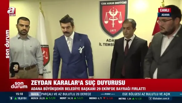 Zeydan Karalar hakkında suç duyurusu