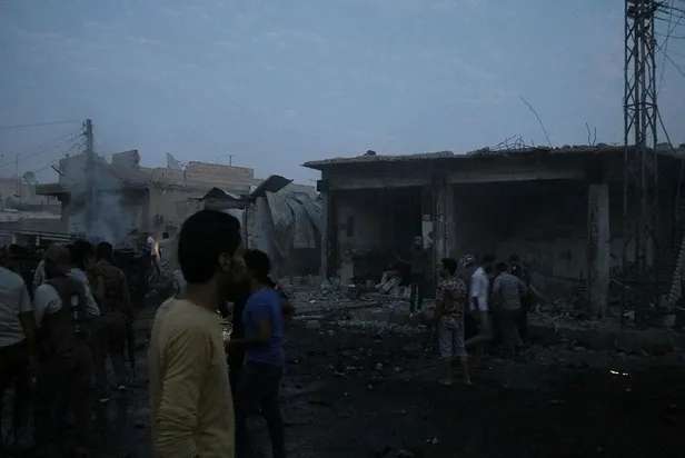 Son dakika: Tel Abyad'da bombalı terör saldırısı: 3'ü çocuk 6 sivil öldü, 7 sivil yaralandı-2
