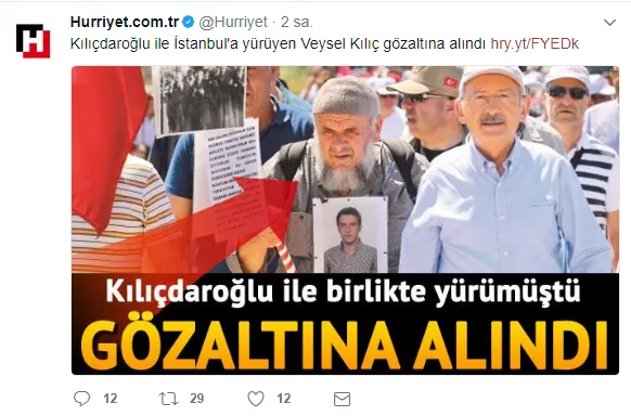 Hürriyet'in gözaltı yalanı!-1