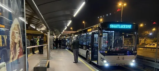 Metrobüsün altında kalan yolcu öldü