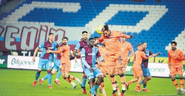 Trabzonspor - Başakşehir seyircisiz maçta yenişemedi