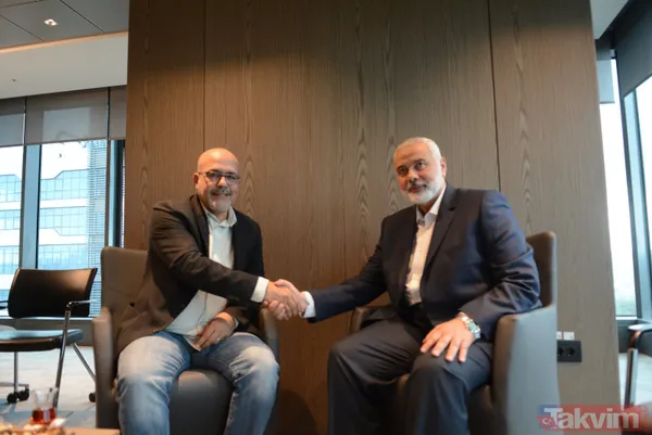 Eylül 2021... Turkuvaz Medya Merkezi'nde onurlu bir Filistin mücahidi! Haniye'den 'özel' teşekkür: Filistin davasını dünyaya duyurdunuz - 5