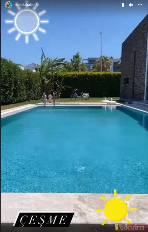 Demet Akalın bikini üstünü çıkarttı yarı çıplak haliyle olay! O görüntüyü gören dönüp bir daha baktı: "Gözümüze soktu" - 3