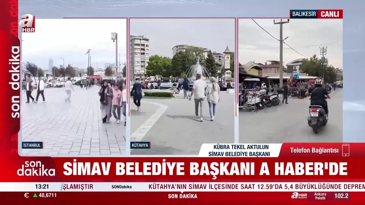 Simav Belediye Başkanı Kübra Tekel Aktulun: An itibarıyla olumsuz bir durum yok