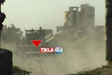 Hamas, katil İsrail'in tank ve zırhlı araçlarını imha ettiği görüntüleri yayınladı!