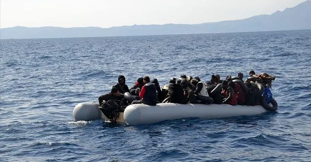 Son dakika: Türk kara sularına itilen 66 sığınmacı kurtarıldı