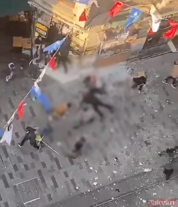 Taksim İstiklal Caddesi'ndeki patlamada terör izi! Şüpheli kadının banka bıraktığı çanta ve patlama: Ekipler teyakkuzda - 12