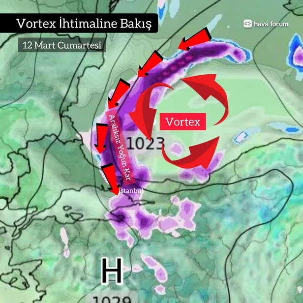 İstanbul'da yoğun kar! Meteoroloji saat verdi: Kar alarmı | Ali Yerlikaya duyurdu: Cumartesi akşamı etkisini artıracak-13