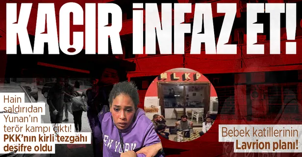 İstiklal Caddesi'ndeki hain saldırıyı düzenleyen Albashir PKK'nın Yunanistan'daki Lavrion Kampı'nda infaz edilecekti!