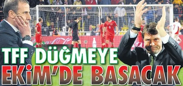 TFF düğmeye Ekim’de basacak