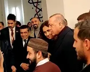 Başkan Erdoğan, ABDde kendisine I love you man diyen kişiye İngilizce yanıt verdi