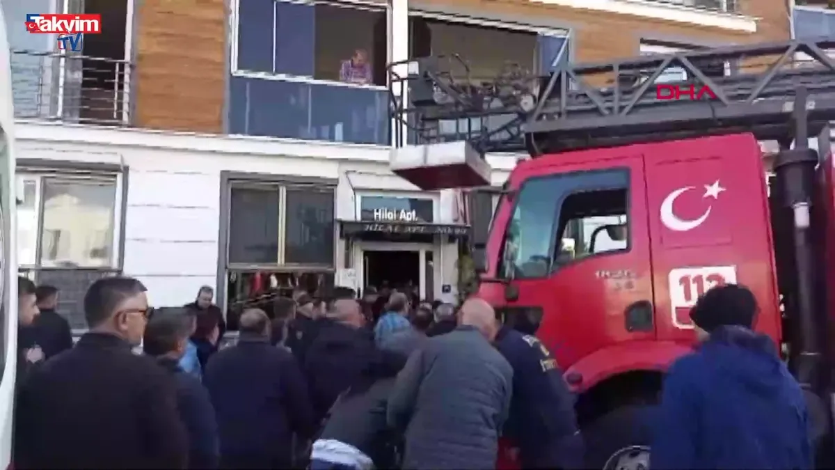 Nazilli'de yangın faciası: 3 ölü!