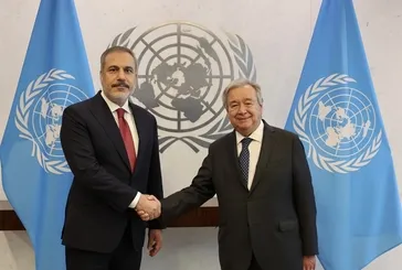 Dışişleri Bakanı Hakan Fidan, BM Genel sekreteri Guterres ile görüştü!