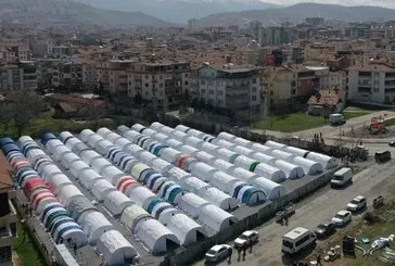 Malatya’daki çadır kentler kaldırıldı!