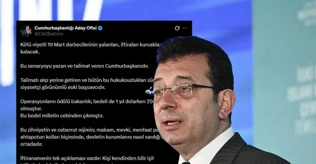 CHP'li Ekrem İmamoğlu cephesinden skandal provokasyon: Devlete “darbeci” ithamı