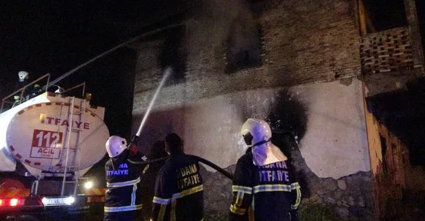 Adana’da yangın faciası! Anne ve iki çocuğu hayatını kaybetti