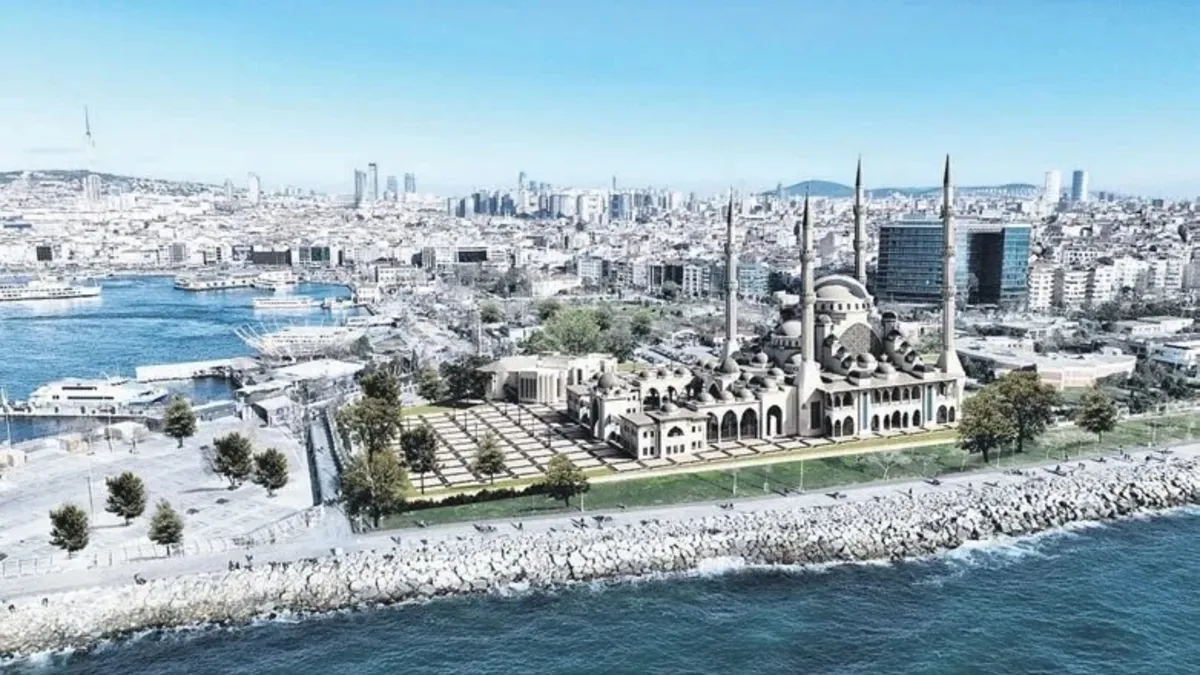 Kadıköy Rıhtım Camii’nde ilk kazma vuruldu: 7 bin kişilik dev proje