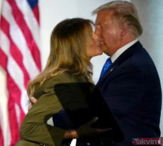 ABD Başkanı Donald Trump ve eşi Melania Trump arasında yaşananlar anbean kamerada! Tam öpecekken... - 8