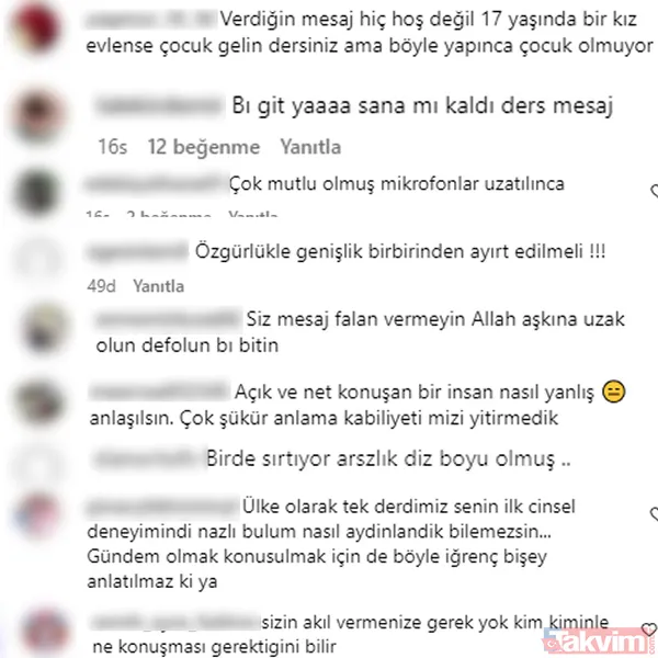 İlk cinsel deneyimini anlatan Nazlı Bulum’a tepki yağdı! “Utanç verici! Edepsizlik...” Kendini savunmaya kalkınca da ortalık karıştı - 15