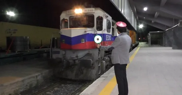 Türkiye'den Çin’e gidecek 2 bin 250 tonluk ihracat trenleri Kars’ta