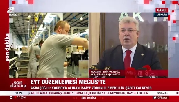 ''NEŞTER VURULDU'' EYT düzenlemesinde SON DURUM: MECLİS'E SUNULDU! Akbaşoğlu EYT AÇIKLAMASI İZLE