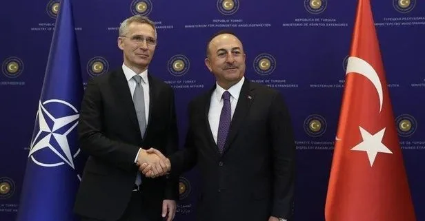 Çavuşoğlu NATO Genel Sekreteri Stoltenberg ile görüştü