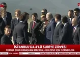Fransa Cumhurbaşkanı Macron İstanbul'da