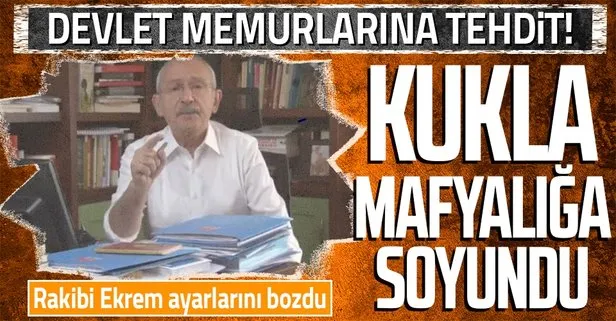 CHP Genel Başkanı Kemal Kılıçdaroğlu, bürokratları tehdit ederek Başkan Erdoğan’a karşı itaatsizlik çağrısı yaptı