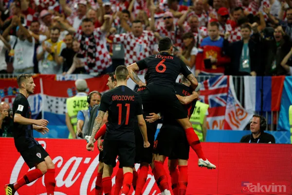 2018 FIFA Dünya Kupas'ında finalin adı belli oldu! Fransa - Hırvatistan - 11