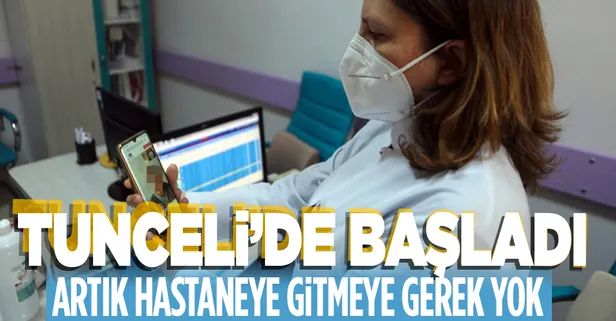 Yatağa bağımlı hastalara yerinde sağlık raporu! İlk uygulama Tunceli'de başladı