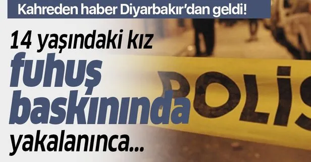 Diyarbakır’dan acı haber! 14 yaşındaki kız fuhuş baskınında yakalanınca balkondan atladı