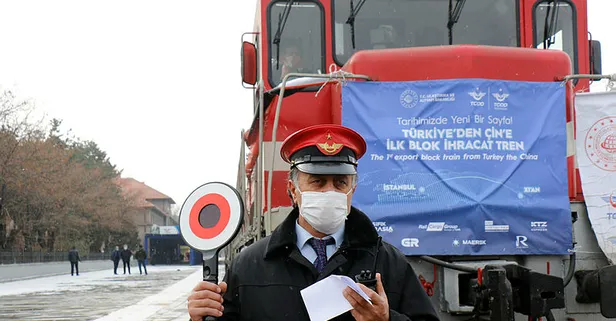 Türkiye'den Çin'e giden ilk ihracat treni Hazar'a açılacak