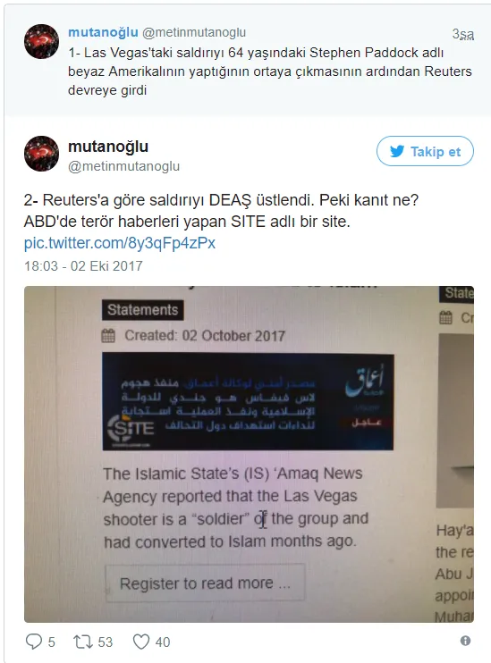 Reuters Tan Buyuk Skandal Takvim