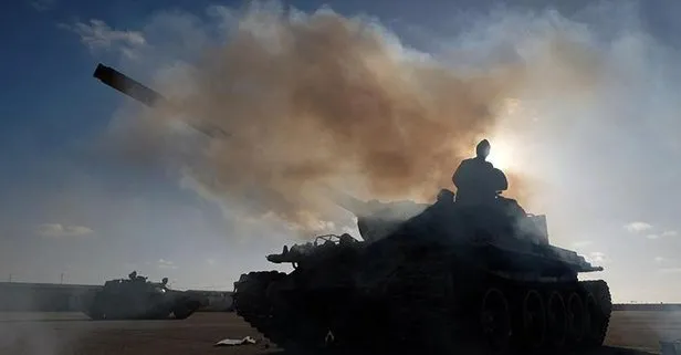 Son dakika: Libya’da UMH güçleri Hafter’e bağlı bir savaş uçağını düşürdü