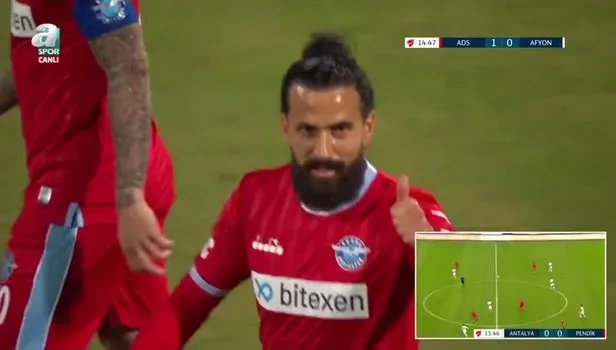 GOL | Adana Demirspor 1-0 Afjet Afyonspor