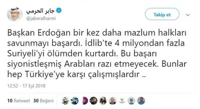 Katarlı gazeteci Cabir el-Haremi açıklamayı Türkçe yaptı: Erdoğan başardı-1