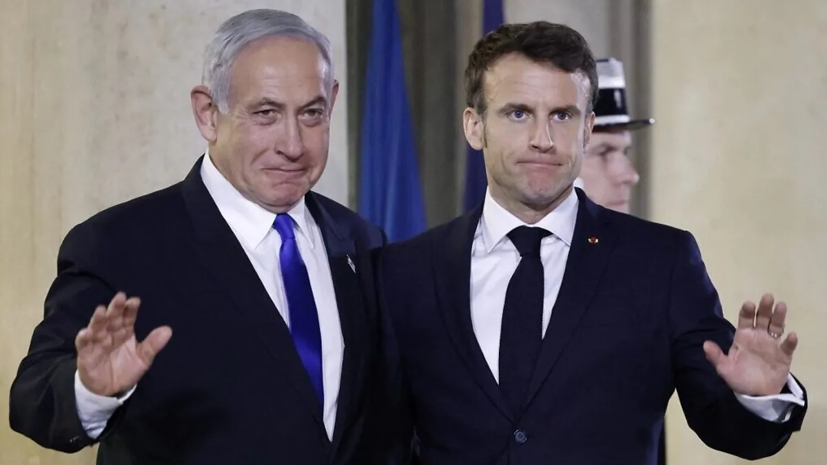 Fransa ve İsrail arasında diplomatik bomba! Macron, Katil Başbakan Netanyahu,'ya telefon açtı!