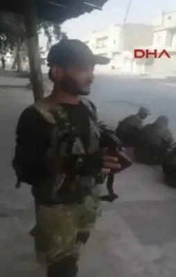 İşte Cerablus'tan ilk görüntüler