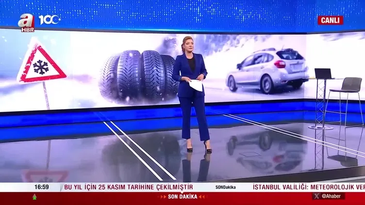 İstanbul Valiliği duyurdu! Kış lastiği zorunluluğuna 'meteorolojik' düzenleme: 1 Aralık'tan 25 Kasım'a çekildi