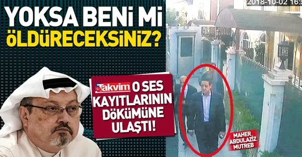 Cemal Kaşıkçı cinayetinin ses kayıtlarına TAKVİM ulaştı