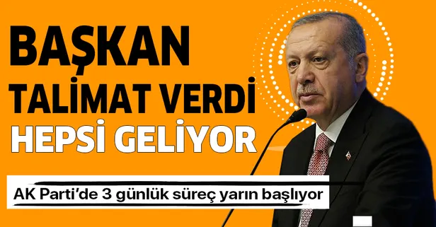 AK Parti kampa giriyor! 3 gün sürecek